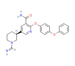 2D structure of the orthosteric ligand