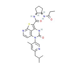 2D structure of the orthosteric ligand
