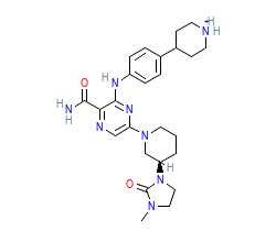2D structure of the orthosteric ligand