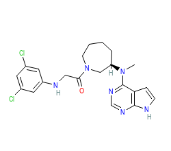 2D structure of the orthosteric ligand