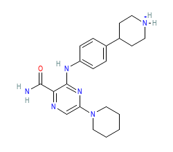 2D structure of the orthosteric ligand