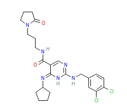 2D structure of the orthosteric ligand