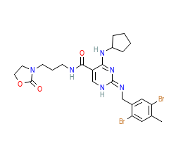 2D structure of the orthosteric ligand