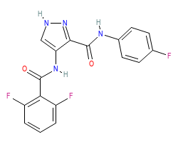 2D structure of the orthosteric ligand