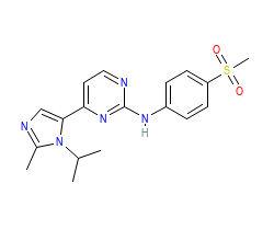 2D structure of the orthosteric ligand