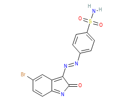 2D structure of the orthosteric ligand