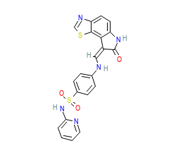 2D structure of the orthosteric ligand