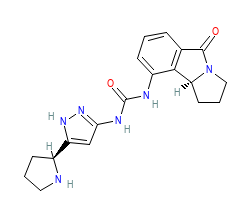 2D structure of the orthosteric ligand