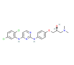 2D structure of the orthosteric ligand