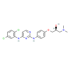 2D structure of the orthosteric ligand