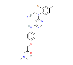 2D structure of the orthosteric ligand