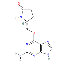 2D structure of the orthosteric ligand