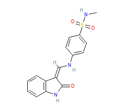 2D structure of the orthosteric ligand
