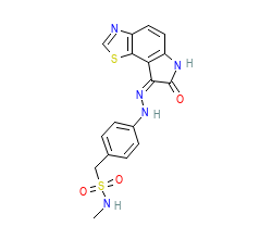 2D structure of the orthosteric ligand