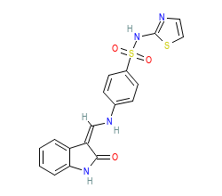 2D structure of the orthosteric ligand