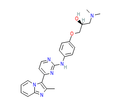 2D structure of the orthosteric ligand