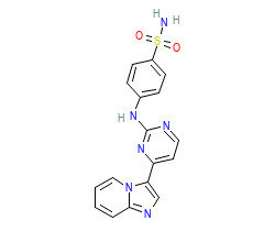 2D structure of the orthosteric ligand