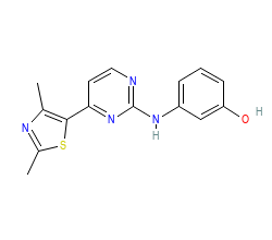 2D structure of the orthosteric ligand