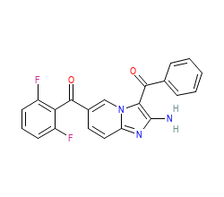 2D structure of the orthosteric ligand