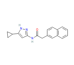 2D structure of the orthosteric ligand