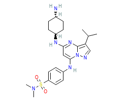 2D structure of the orthosteric ligand