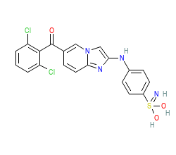 2D structure of the orthosteric ligand