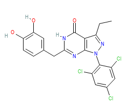 2D structure of the orthosteric ligand