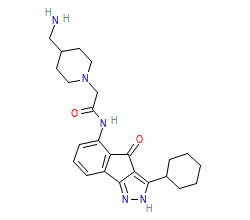 2D structure of the orthosteric ligand