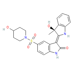 2D structure of the orthosteric ligand