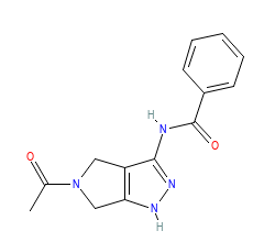 2D structure of the orthosteric ligand