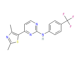 2D structure of the orthosteric ligand