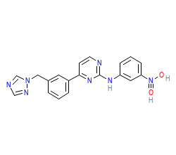 2D structure of the orthosteric ligand