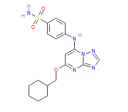 2D structure of the orthosteric ligand