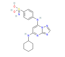 2D structure of the orthosteric ligand