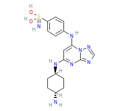 2D structure of the orthosteric ligand
