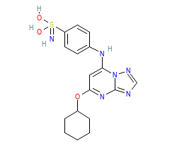 2D structure of the orthosteric ligand