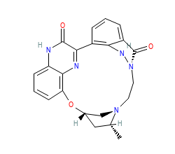 2D structure of the orthosteric ligand