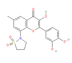 2D structure of the orthosteric ligand