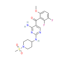 2D structure of the orthosteric ligand
