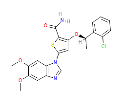 2D structure of the orthosteric ligand