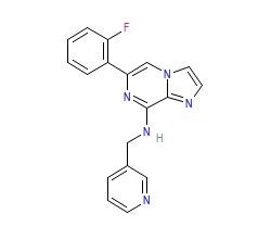 2D structure of the orthosteric ligand