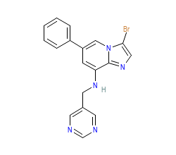 2D structure of the orthosteric ligand