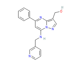 2D structure of the orthosteric ligand