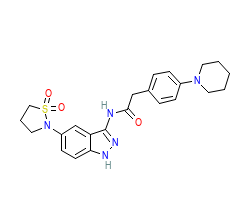 2D structure of the orthosteric ligand