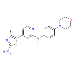 2D structure of the orthosteric ligand
