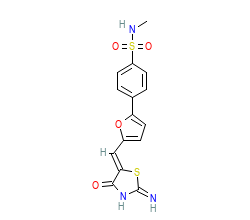 2D structure of the orthosteric ligand