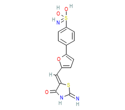 2D structure of the orthosteric ligand