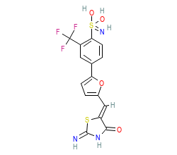 2D structure of the orthosteric ligand