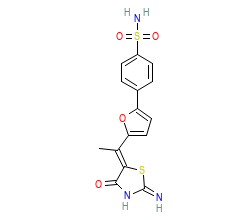 2D structure of the orthosteric ligand