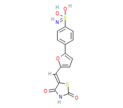 2D structure of the orthosteric ligand